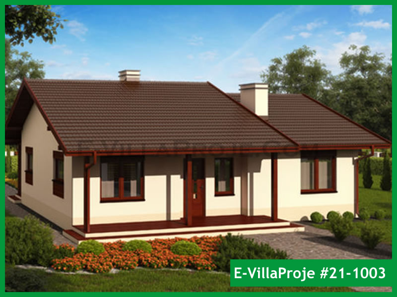 CKV-21-1003 111 m2 3+1 Tek Katlı Çelik Konstrüksiyon Villa Modeli