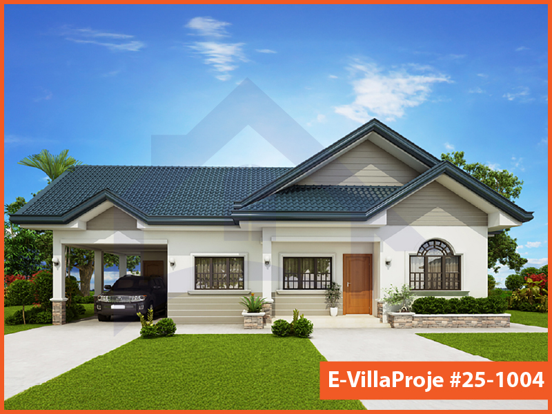 CKV-25-1004 114 m2 3+1 Tek Katlı Çelik Konstrüksiyon Villa Modeli