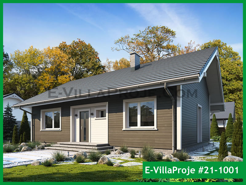 CKV-21-1001 115 m2 3+1 Tek Katlı Çelik Konstrüksiyon Villa Modeli