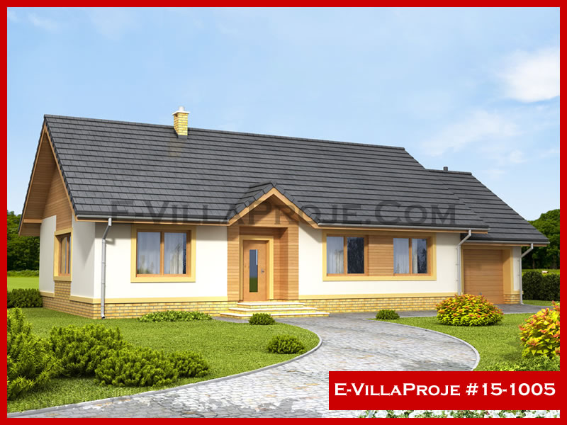 CKV-15-1005 128 m2 3+1 Tek Katlı Çelik Konstrüksiyon Villa Modeli