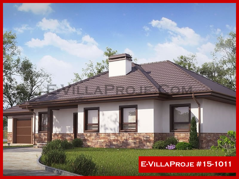 CKV-15-1011 137 m2 3+1 Tek Katlı Çelik Konstrüksiyon Villa Modeli
