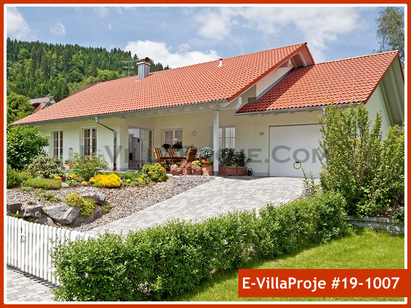 CKV-19-1007 137 m2 3+1 Tek Katlı Çelik Konstrüksiyon Villa Modeli