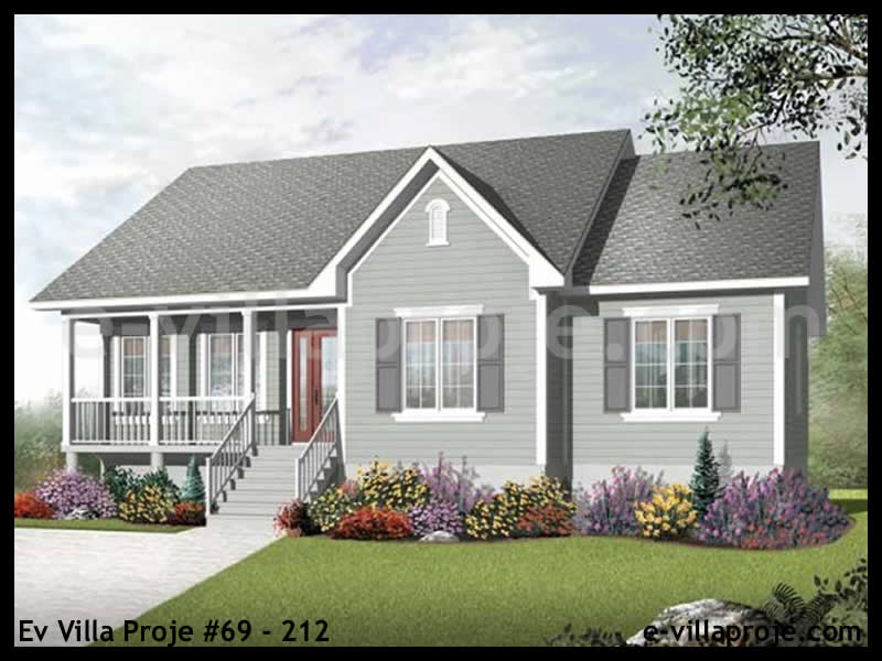 CKV-69-212 154 m2 4+1 Tek Katlı Çelik Konstrüksiyon Villa Modeli