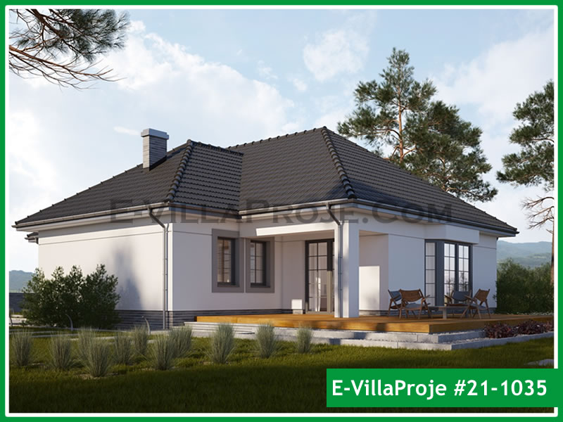 CKV-21-1035 155 m2 4+1 Tek Katlı Çelik Konstrüksiyon Villa Modeli