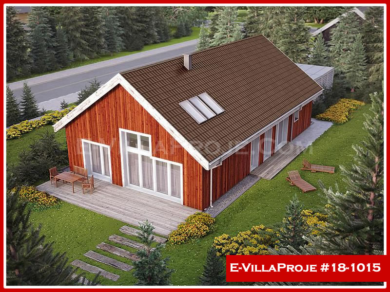 CKV-18-1015 161 m2 4+1 Tek Katlı Çelik Konstrüksiyon Villa Modeli