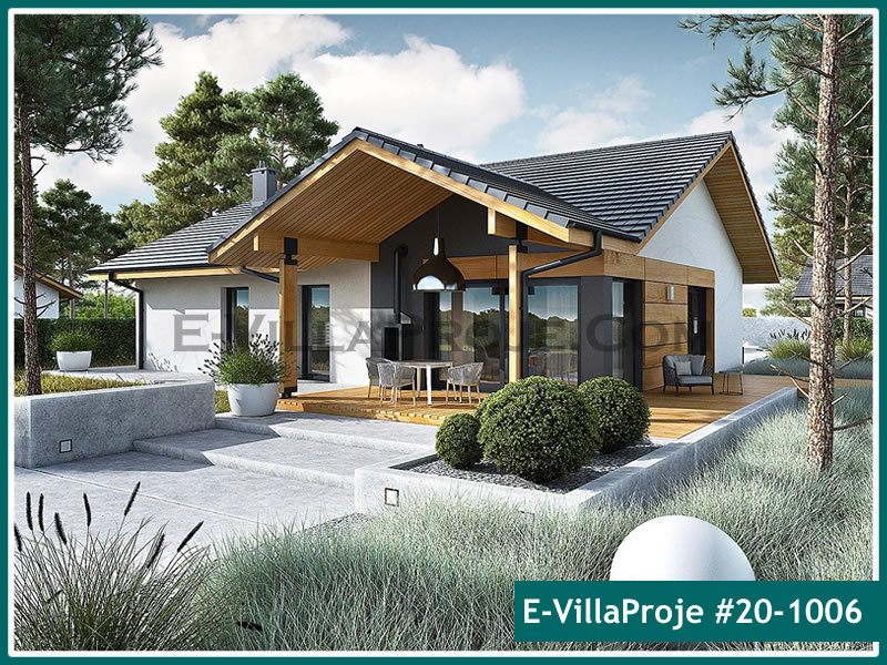 CKV-20-1006 162 m2 4+1 Tek Katlı Çelik Konstrüksiyon Villa Modeli