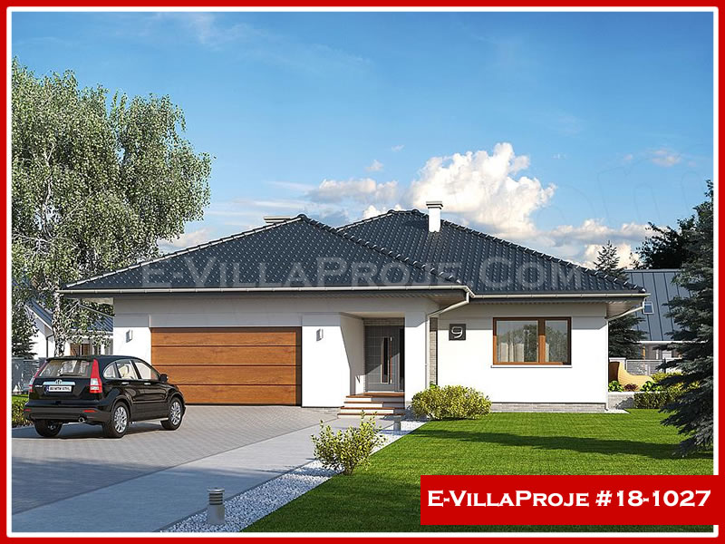CKV-18-1027 163 m2 4+1 Tek Katlı Çelik Konstrüksiyon Villa Modeli
