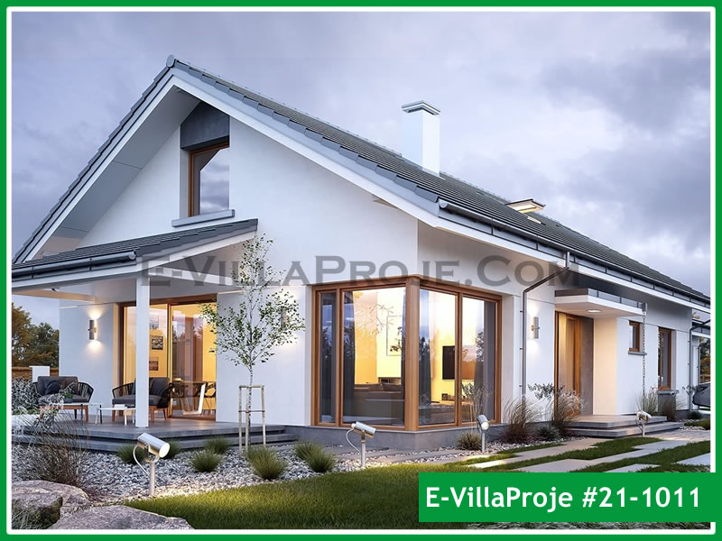CKV-21-1011 164 m2 4+1 Tek Katlı Çelik Konstrüksiyon Villa Modeli