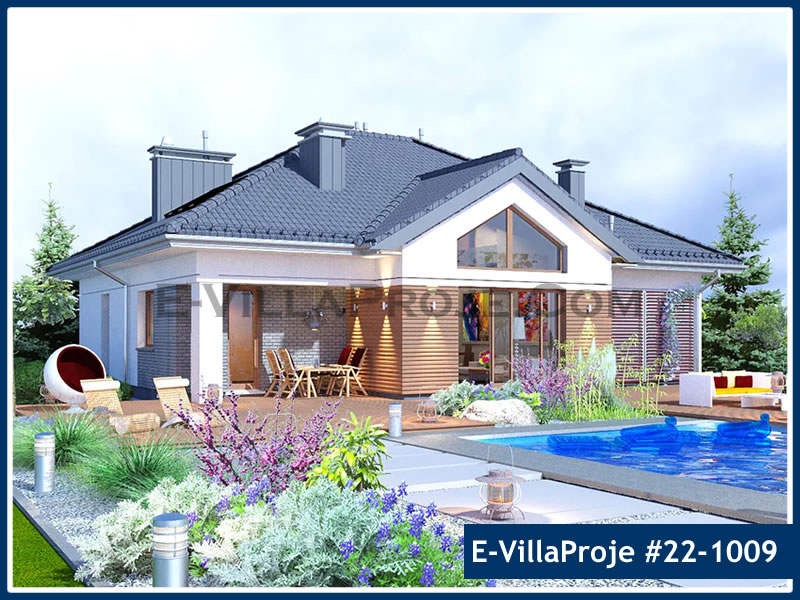 CKV-22-1009 165 m2 4+1 Tek Katlı Çelik Konstrüksiyon Villa Modeli