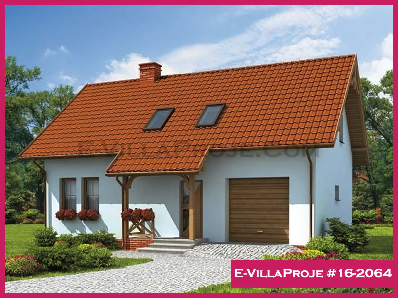 CKV-16-2064 172 m2 4+1 2 Katlı (Dubleks) Çelik Konstrüksiyon Villa Modeli