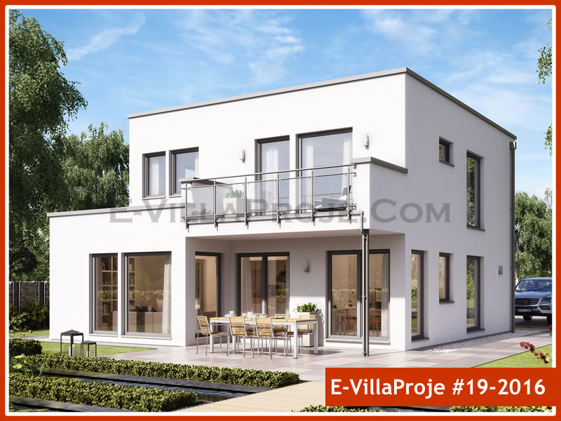 CKV-19-2016 174 m2 4+1 2 Katlı (Dubleks) Çelik Konstrüksiyon Villa Modeli