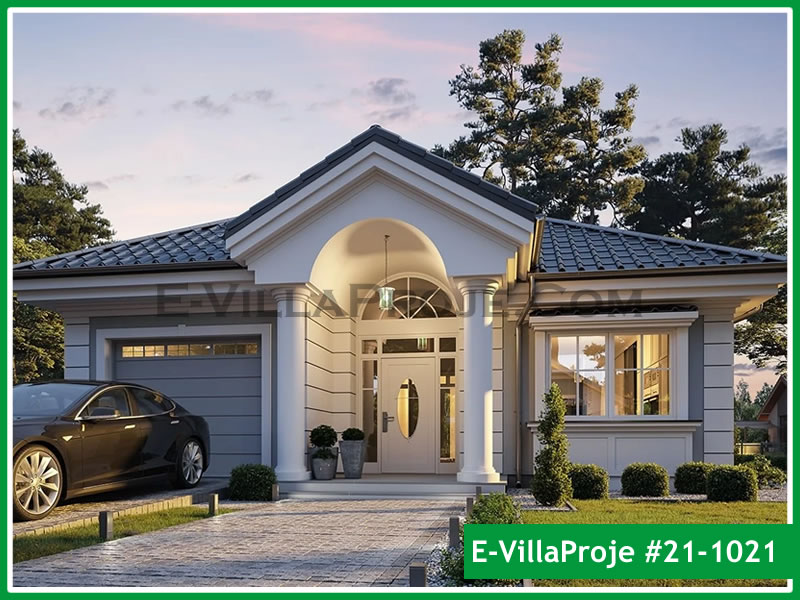 CKV-21-1021 180 m2 5+1 Tek Katlı Çelik Konstrüksiyon Villa Modeli