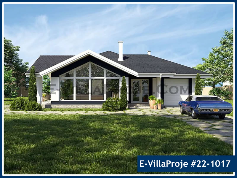 CKV-22-1017 187 m2 5+1 Tek Katlı Çelik Konstrüksiyon Villa Modeli