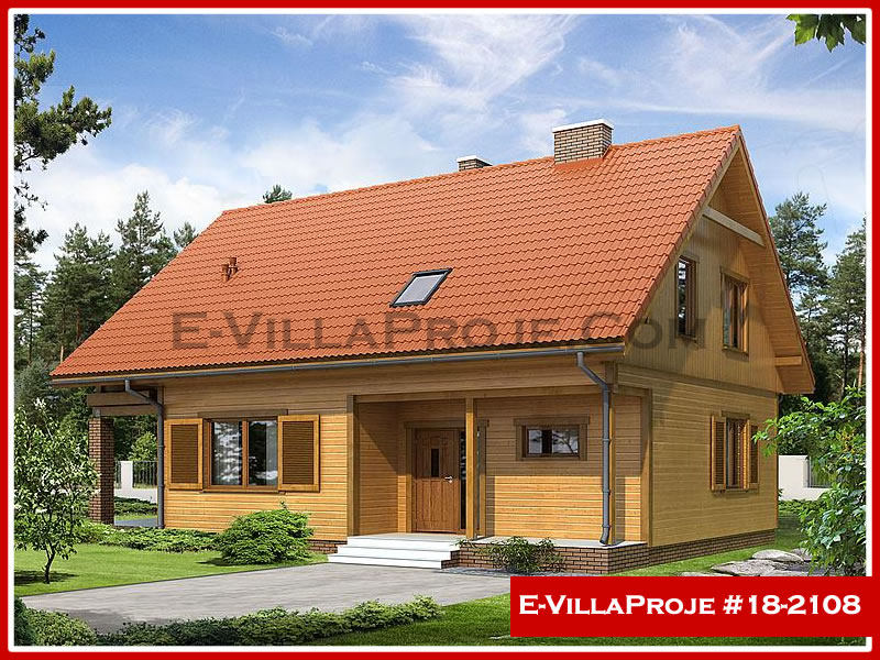 CKV-18-2108 202 m2 5+1 2 Katlı (Dubleks) Çelik Konstrüksiyon Villa Modeli