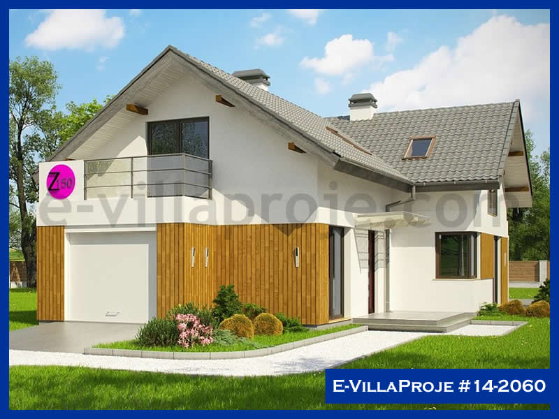 CKV-14-2060 205 m2 5+1 2 Katlı (Dubleks) Çelik Konstrüksiyon Villa Modeli