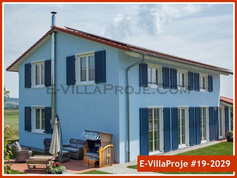 CKV-19-2029 212 m2 5+1 2 Katlı (Dubleks) Çelik Konstrüksiyon Villa Modeli