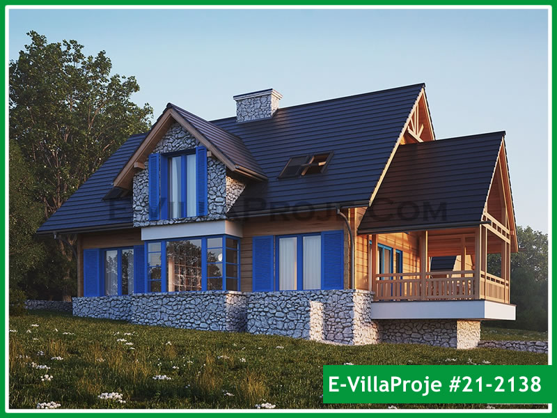 CKV-21-2138 217 m2 5+1 2 Katlı (Dubleks) Çelik Konstrüksiyon Villa Modeli