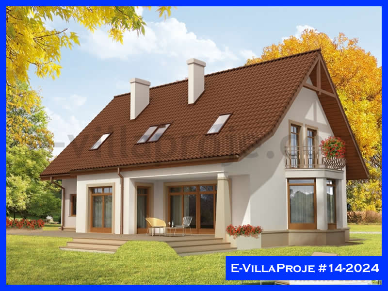 252 m² 2 Katlı (Dubleks) 5+1 Özel Tasarım  Proje Çelik Konstrüksiyon Villa (Ev Villa Proje #14 - 2024) Cephe Görünümü ve Kat Planı