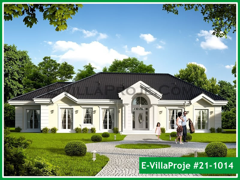 CKV-21-1014 253 m2 5+1 Tek Katlı Çelik Konstrüksiyon Villa Modeli
