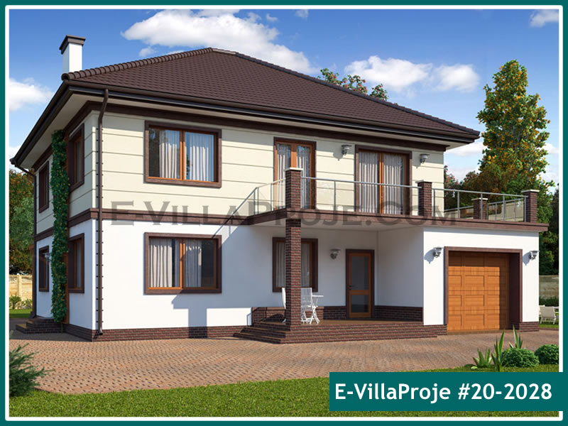 CKV-20-2028 258 m2 5+1 2 Katlı (Dubleks) Çelik Konstrüksiyon Villa Modeli