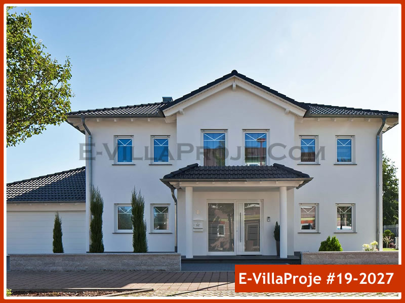 CKV-19-2027 262 m2 5+1 2 Katlı (Dubleks) Çelik Konstrüksiyon Villa Modeli