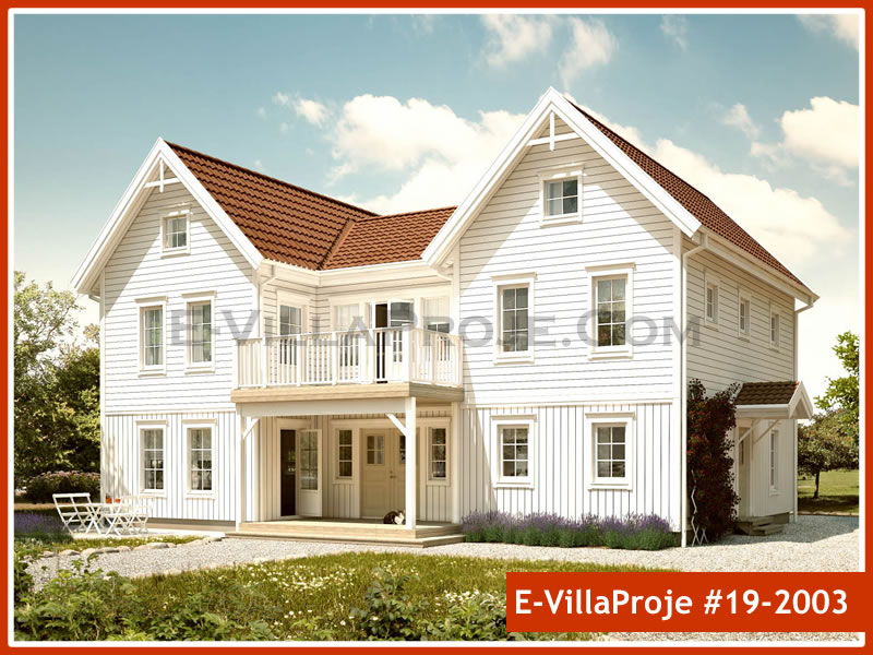 CKV-19-2003 280 m2 5+1 2 Katlı (Dubleks) Çelik Konstrüksiyon Villa Modeli