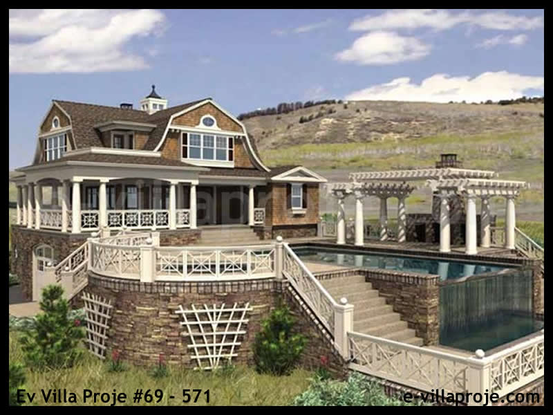 CKV-69-571 285 m2 5+1 Tek Katlı Çelik Konstrüksiyon Villa Modeli