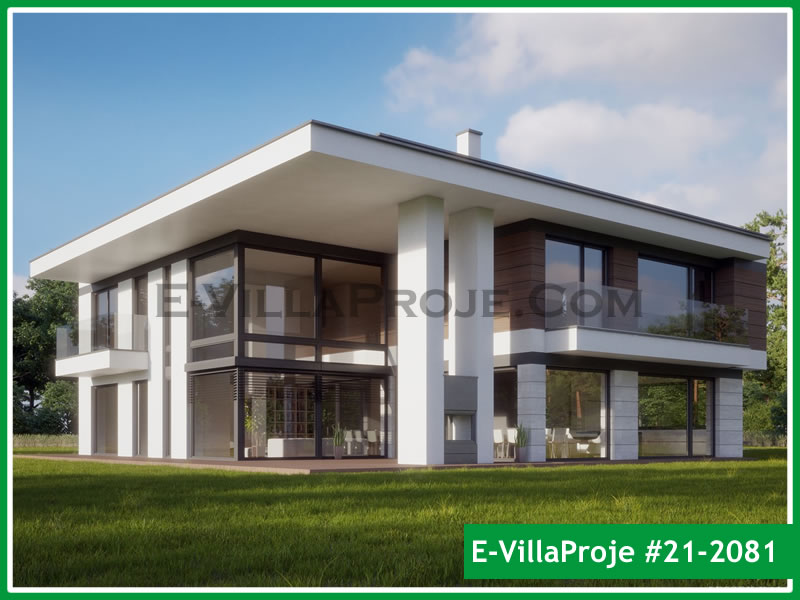 CKV-21-2081 380 m2 5+1 2 Katlı (Dubleks) Çelik Konstrüksiyon Villa Modeli