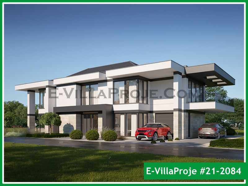 CKV-21-2084 457 m2 5+1 2 Katlı (Dubleks) Çelik Konstrüksiyon Villa Modeli