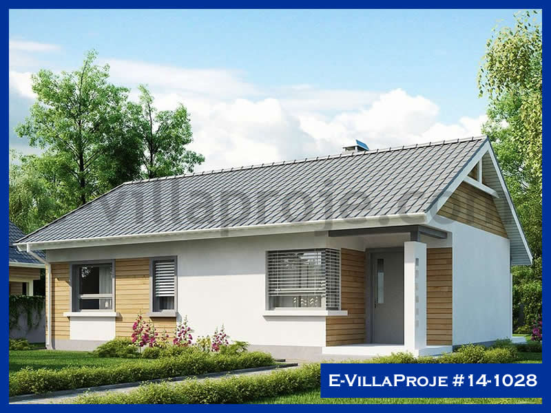 CKV-14-1028 89 m2 2+1 Tek Katlı Çelik Konstrüksiyon Villa Modeli