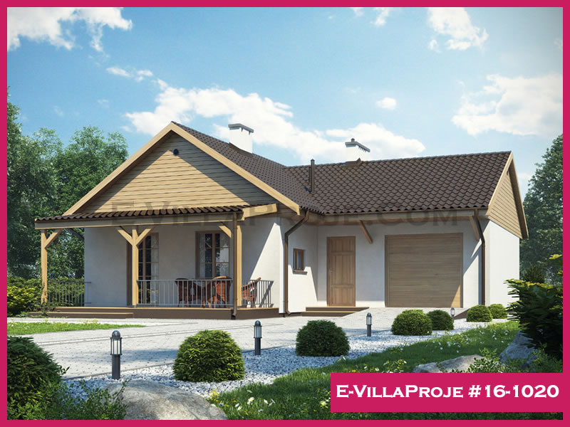 CKV-16-1020 95 m2 2+1 Tek Katlı Çelik Konstrüksiyon Villa Modeli