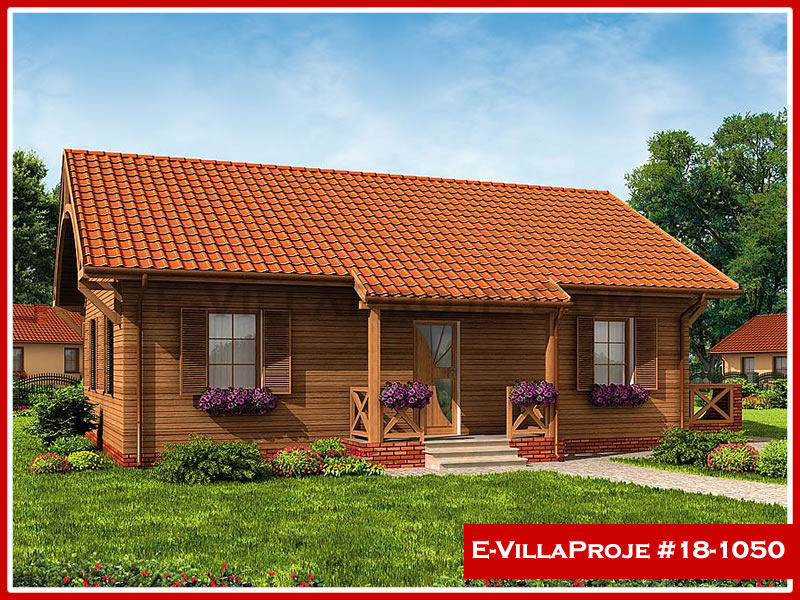 CKV-18-1050 96 m2 2+1 Tek Katlı Çelik Konstrüksiyon Villa Modeli