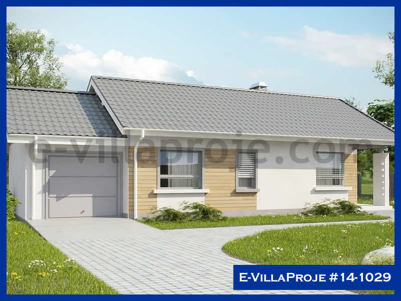 CKV-14-1029 98 m2 2+1 Tek Katlı Çelik Konstrüksiyon Villa Modeli
